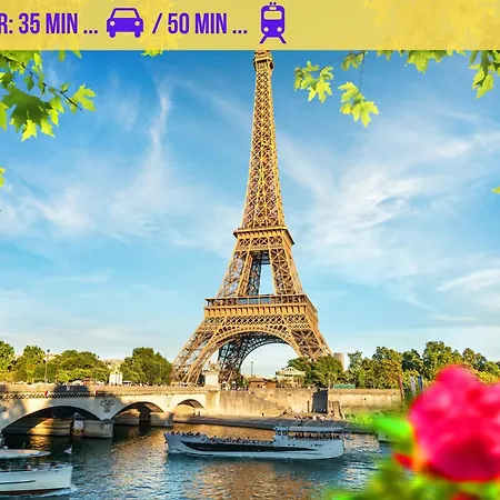 Appartement Qhome 8 - T2 Cosy Entre Paris & Noisy-le-Grand